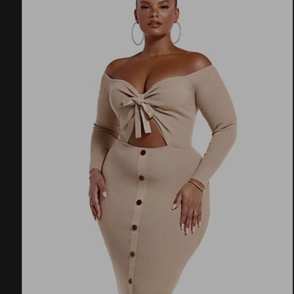 Plus size Sweater Dress